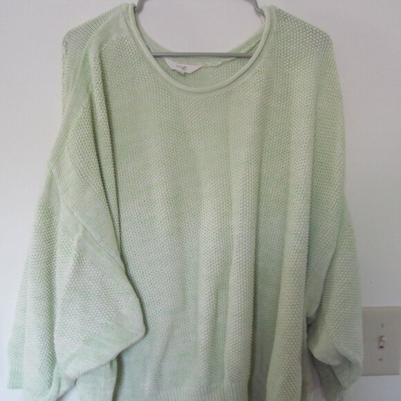 Terra & Sky Mint Green Sweater Size 4X - Picture 1 of 2